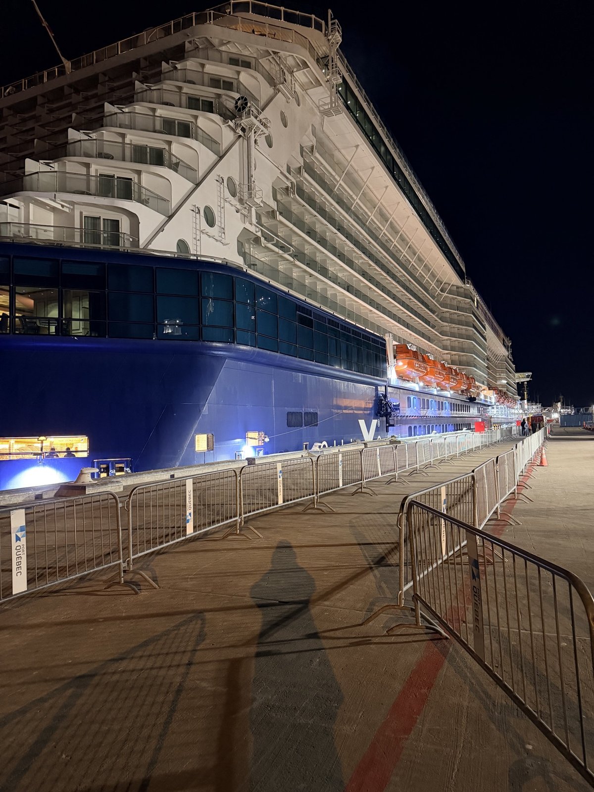Paquebot de croisière au Port de Québec